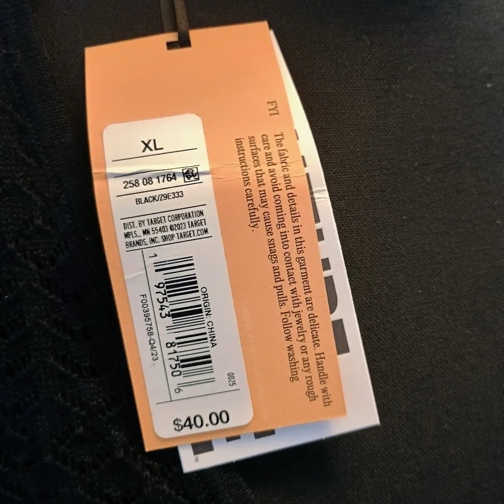 Jenny k Lopez women's swim dress cover up extra large new w tags.
